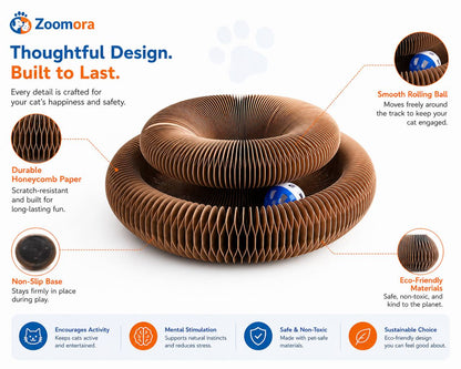 Zoomora™ ScratchNest Toy
